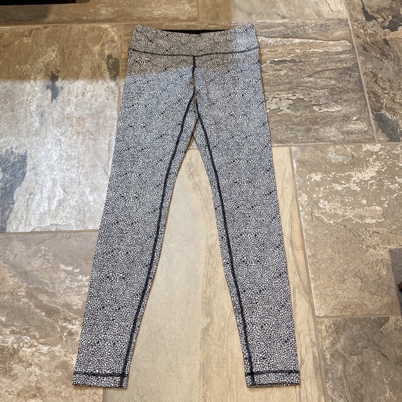 Lululemon Wunder Plush Petal Deep Coal Ghost Leggings - Picture 7 of 12